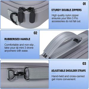 Étui de transport personnalisé en EVA, coque rigide, étui de rangement de voyage en EVA, étui de protection rigide imperméable pour DJI Mini 3 - Product Image 3