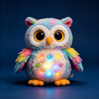 Ensemble de peluches mignonnes : Mouton, Paresseux, Toast Patate Douce, Hibou, Diable – Animaux en peluche doux pour enfants, idéal comme cadeau