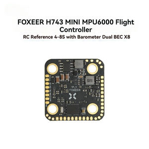 Controlador de Vuelo Foxeer H7 Mini MPU6000 4-8S con Doble BEC, Barómetro X8, con Plástico y Metal para Accesorios de Drones de Carreras RC DIY - Product Image 5