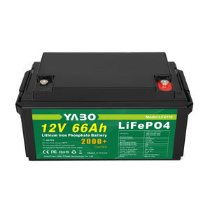 塑料盒电池充电动力锂离子电池12.8v深圳12v 12ah 66ah电池 - Product Image 2