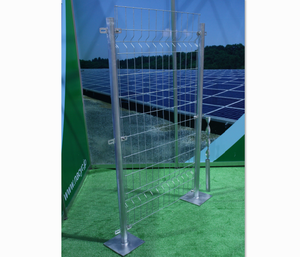 Easy to install Metal Fency Solar Power Ground  mounting system Safety Fence  to protect the equipments on site - Product Image 2