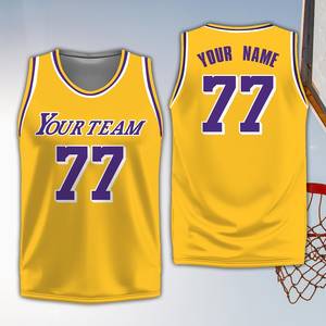 Individuelles Team-Namen-Nummer-Logo, <span class=keywords><strong>Basketball</strong></span>-Trikot-Team, Spieltags-Outfit, Maßgeschneidertes <span class=keywords><strong>Basketball</strong></span>-Trikot für <span class=keywords><strong>Basketball</strong></span>-Fans, Liebhaber und Spieler - Product Image 4