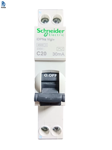 Interruptor Diferencial Miniatura IDPNA VIGI+ 20A, Dispositivo de Seguridad Eléctrica Contra Sobrecarga y Cortocircuito - Product Image 1
