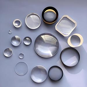 Lentille Biconvexe en Verre Optique Quartz BK7 5mm 10mm 15mm 20mm, Lentille <span class=keywords><strong>de</strong></span> Focalisation Convexe Carrée Ronde - Product Image 6
