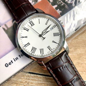 นาฬิกาข้อมือผู้ชายคุณภาพระดับ 5A สไตล์เรโทร รุ่นดรีมซีรีส์ หรูหรา ขนาด 38 มม. เรียบง่าย กลไกขนาดใหญ่ กันน้ำ สายนาฬิกา TISSOT - Product Image 1