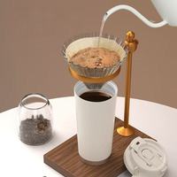 Taza de Café Aislada de Acero Inoxidable 304 de 500 ml, Vaso de Viaje con Tapa 2 en 1 y Cordón Antiderrames para Bebidas Frías y Calientes, Logotipo Personalizado