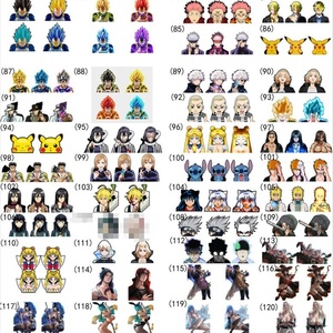 สติกเกอร์อนิเมะ <span class=keywords><strong>3</strong></span> มิติ กันน้ำ ลายเลนติกูลาร์ สำหรับแฟนๆ ของขวัญและตกแต่ง DIY ขายส่ง - Product Image 4