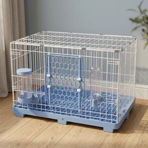 Jaula para Perros ACEPET 610-M con Característica Transpirable, Material de Metal y Plástico, Bandeja de Plástico, Embalaje en Caja, para Perros Pequeños - Product Image 2