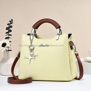 New Wholesale Leather Fashion Quilted Leather Designer Women's Shoulder Bags Large Capacity <b>Handbags</b> for Women Luxury - Product Image 2