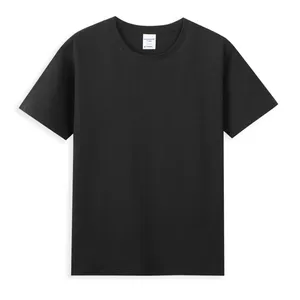2024 t-shirt da uomo 100% all'ingrosso in cotone da 180g t-shirt pesante da uomo t-shirt scura Vintage