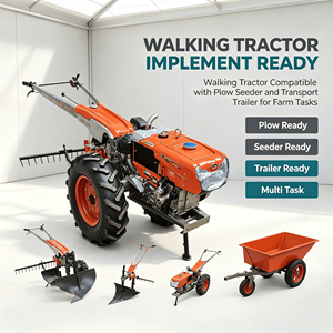 Tractor <span class=keywords><strong>de</strong></span> Arrastre Manual <span class=keywords><strong>de</strong></span> 8-32 HP, Diseño Compacto, Fácil Operación para Trabajos <span class=keywords><strong>de</strong></span> Arado en Pequeñas Granjas - Product Image 3