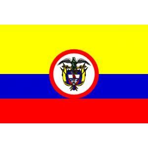 Colombian National And Navy <b>Flag</b> 200x300 Cm - Product Image 2