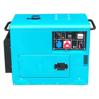 Générateur diesel silencieux 10 kw 9kva 10 Kva Générateur diesel silencieux Guangzhou pour camion de crème glacée