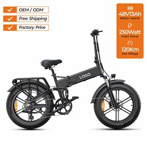 Bicicleta Eléctrica Plegable de 20 Pulgadas con Llantas Anchas de 48V y Motor sin Escobillas de 250W para Adultos, Uso Urbano e Híbrido, OEM ODM Venta al por Mayor ENGINE X F - Product Image 3