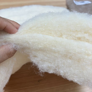 Personalizado 100gsm 180gsm 300gsm fibra de <span class=keywords><strong>soja</strong></span> aire caliente algodón <span class=keywords><strong>soja</strong></span> poliéster guata mixta <span class=keywords><strong>para</strong></span> colchón y saco de dormir - Product Image 3