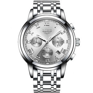 <span class=keywords><strong>LIGE</strong></span> — <span class=keywords><strong>montre</strong></span>-bracelet de luxe pour hommes, étanche, 30m, à Quartz, nouvelle collection <span class=keywords><strong>2021</strong></span> - Product Image 4