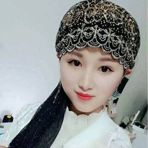 2025 New Fashion Solid Color Chiffon Headscarf Sports Baseball Cap Instant Scarf Shawl Ethnic <b>Hat</b> <b>for</b> Summer Muslim Women - Product Image 2