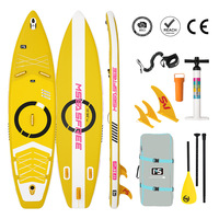 Planche à pagaie gonflable Lanke SUP en PVC, planche de surf, sports nautiques, planche à pagaie universelle, ensemble complet d'accessoires, gilet de sauvetage