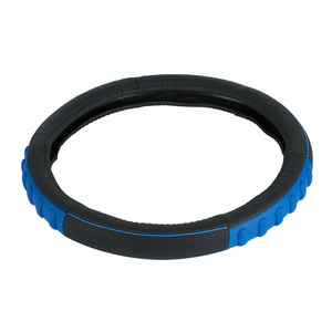 Accesorios de coche nueva moda cubiertas de volante de cuero genuino accesorios de coche decoración <span class=keywords><strong>interior</strong></span> cubierta de volante de coche - Product Image 2