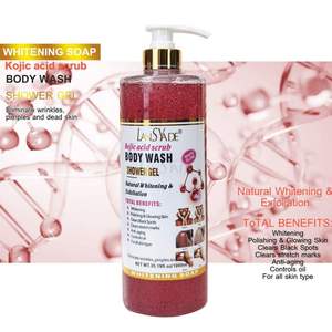 Gel Douche Éclaircissant Purest Glow pour Peaux Noires, Hydratant, Lissant et Améliorant l'Élasticité de la Peau, Soin Quotidien 1000ml, <span class=keywords><strong>Lait</strong></span> Corporel Rose - Product Image 4