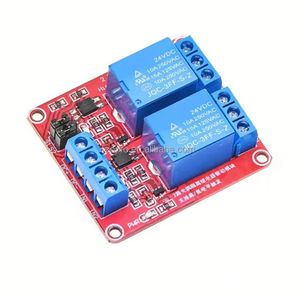 Módulo de Accionamiento PLC con Activación por Nivel Alto y Bajo, Placa de Control de Relé de 5V 12V 24V, Módulo de Relé Electromagnético de 2 Canales - Product Image 6