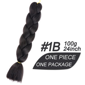 Vendita calda A Buon Mercato <span class=keywords><strong>Capelli</strong></span> Trecce Jumbo Sintetico Treccia Dei <span class=keywords><strong>Capelli</strong></span> Naturale Per La Bellezza Della <span class=keywords><strong>Donna</strong></span> Della Signora Della Ragazza di Alta Temperatura del Filo Private Label - Product Image 4