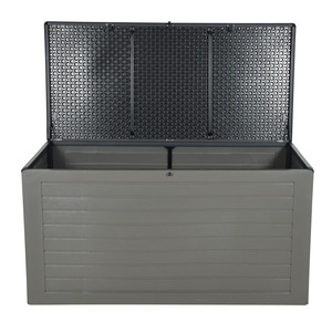 Boîte de rangement en plastique pour <span class=keywords><strong>jardin</strong></span> VERTAK 680L 180 gallons, robuste, <span class=keywords><strong>grand</strong></span> <span class=keywords><strong>volume</strong></span> interne, boîte de rangement extérieure, conteneur - Product Image 2