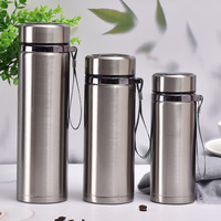 Bouteille isotherme à Led en acier inoxydable, 350 ml, grand capacité, avec fonction de rappel intelligent, Thermos et affichage de la température, bouteille d'eau