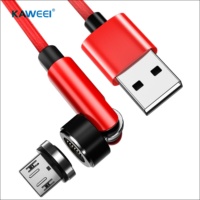 Ponsel Kustom, Telepon 3PIN 1M 2M 90 360 540 Derajat Mikro Tipe C Data 3 In 1 Kabel Usb