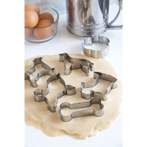 Fox Run personalizzabile in metallo Set di biscotti per cani utensili da forno per fare biscotti