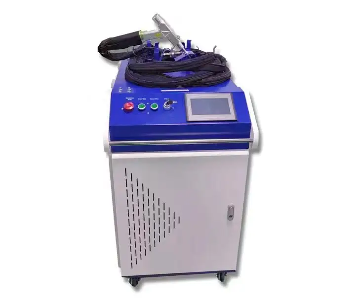 Ly 3-In-1 Draagbare 1000W 1500W 2000W Fiber Laser Lasmachine Met Snijdende Reinigingsfunctie