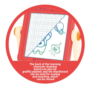 BGL Kids DIY Building russo blocchi di materiale plastico da tavolo per <span class=keywords><strong>scrivere</strong></span> lettere di pittura e disegno - Product Image 2