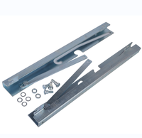 Support pliable et réglable en métal galvanisé pour ordinateur portable, compatible avec les boîtes Rittal