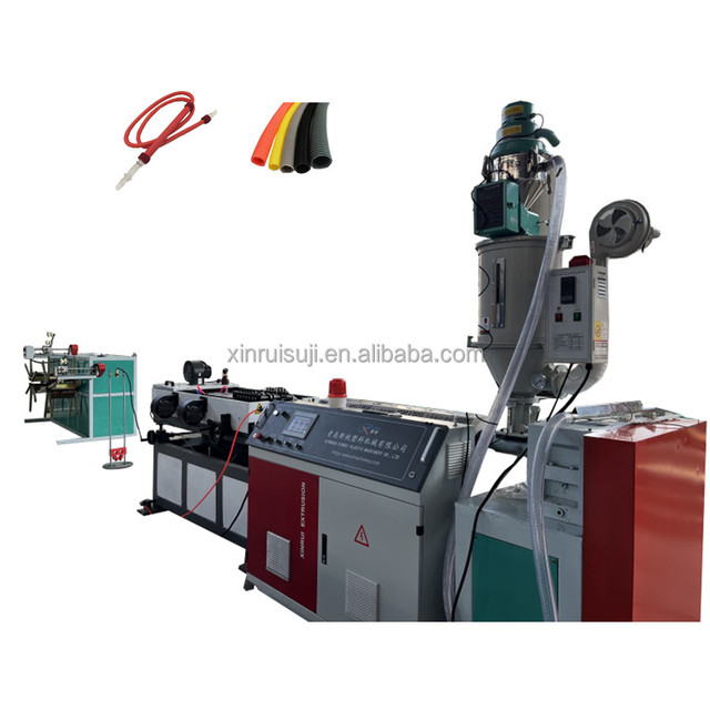 Plastic PP PE PVC Electrical Conduit Pipe Machine Soft PVC Corrugated Pipe Extrusion Line