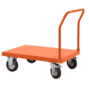 Carrello piattaforma di peso medio TRANSOMOBIL con maniglia senza parete frontale - Product Image 1