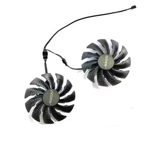 Nouveaux ventilateurs GPU 95 mm 4 broches T129215BU pour cartes graphiques Gigabyte Aorus G Force GTX 1060 <span class=keywords><strong>Xtreme</strong></span>, GTX <span class=keywords><strong>1080</strong></span> Ti, RTX 2060 <span class=keywords><strong>Xtreme</strong></span> Edition - Product Image 5