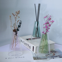 Diffuseur en verre fait à la main joyeux noël unique Bouteille vide de parfum Aroma Reed Diffuseur Bouteille en verre Bouteille de parfum de faveur
