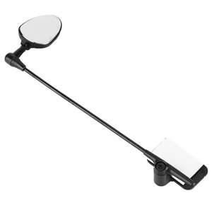 Espejo retrovisor para casco de bicicleta Tshpun, espejo plano ajustable negro de 240mm para accesorios de casco de ciclismo - Product Image 3