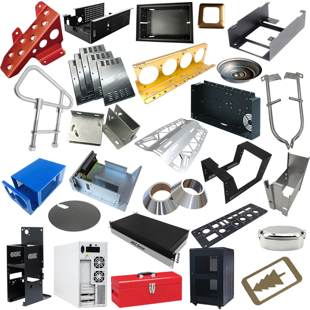 OEM Custom Sheet Metal Stamping Laser Cutting Computer Enclosure Aluminum Cases Electronic Instrument Enclosures