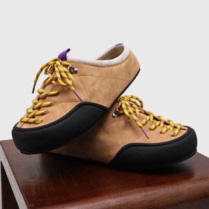 Mules de Gamuza Personalizados de Alta Calidad para Hombre y Mujer, con Puntera Ancha, Estilo Caminar, <span class=keywords><strong>Zapatillas</strong></span> sin Talón con <span class=keywords><strong>Punta</strong></span> de Goma - Product Image 4