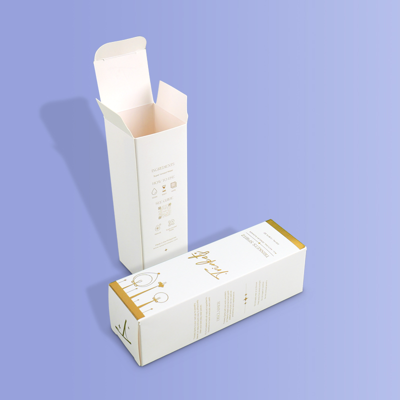 New Design Customized Small Paper Box for Packing Beauty Products Lotion Essential Oil