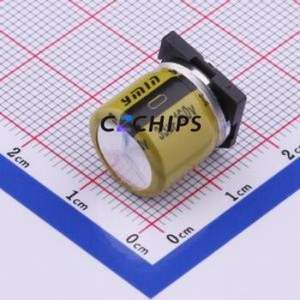 ตัวเก็บประจุอิเล็กโทรไลต์อะลูมิเนียมแบบ SMD รุ่น VKML1352C330MV, ขนาด D12.5xL13.5 มม. 33uF 20% 160V 12.5 มม. - Product Image 1