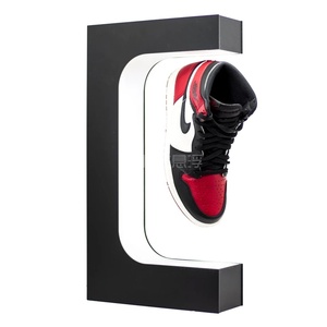 Factory Wholesale Magnetic <strong>Levitation</strong> Metal Eco-friendly Modern Shoe Rack Cross-Border E-Commerce Sneakers Sports Shoes Display - Product Image 3