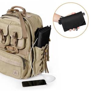 Stock US, livraison rapide : Panneau solaire monocristallin portable et pliable 60W avec sortie USB pour la recharge de batteries d'urgence en extérieur - Product Image 4