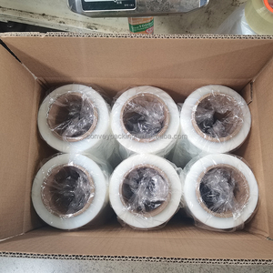 भारी शुल्क पारदर्शी ब्लैक एलएलसी पैलेट रैप खिंचाव फिल्म रोल 80 गेज 18 "1000ft 1500ft - Product Image 6