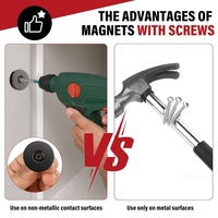 Magnet Neodymium Bulat Berlapis Epoksi Harga Pabrik untuk Pemasangan Magnet Printer