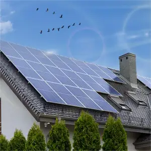 Solar set, sistem energi surya 5kW 2KW 10KW 3KW sistem kekuatan solar lengkap untuk rumah
