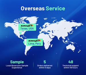 Kingjet Roll DTF stampante a getto d'inchiostro Impresora XP600 L1800 I3200 DTF tessuto adesivo 9060 macchina Laser - Product Image 5