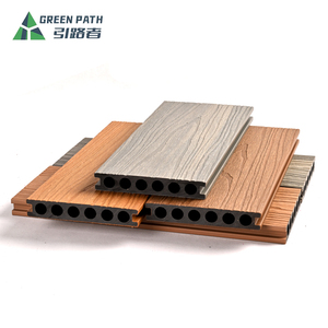 Pavimentazione Esterna in WPC (Composito Legno-Plastica) dal Design Moderno, Impermeabile, con Goffratura 3D e Co-Estrusione, <span class=keywords><strong>per</strong></span> Esterni Tradizionali - Product Image 1