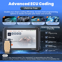 Escáner Automotriz THINKCAR THINKSCAN 689BT, Actualizaciones Gratuitas de por Vida, Codificación Bidireccional de ECU, Herramienta de Diagnóstico Automotriz Obd2